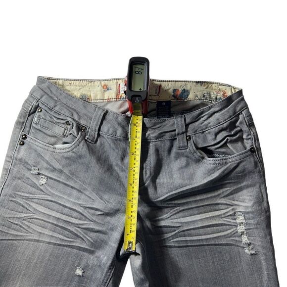 T Five Gray Denim Jeans Size 9, SKU: 45-4285 - Picture 5 of 8